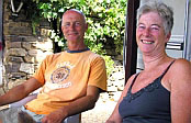 Thea Booijink en Bert Schipper in de Algarve