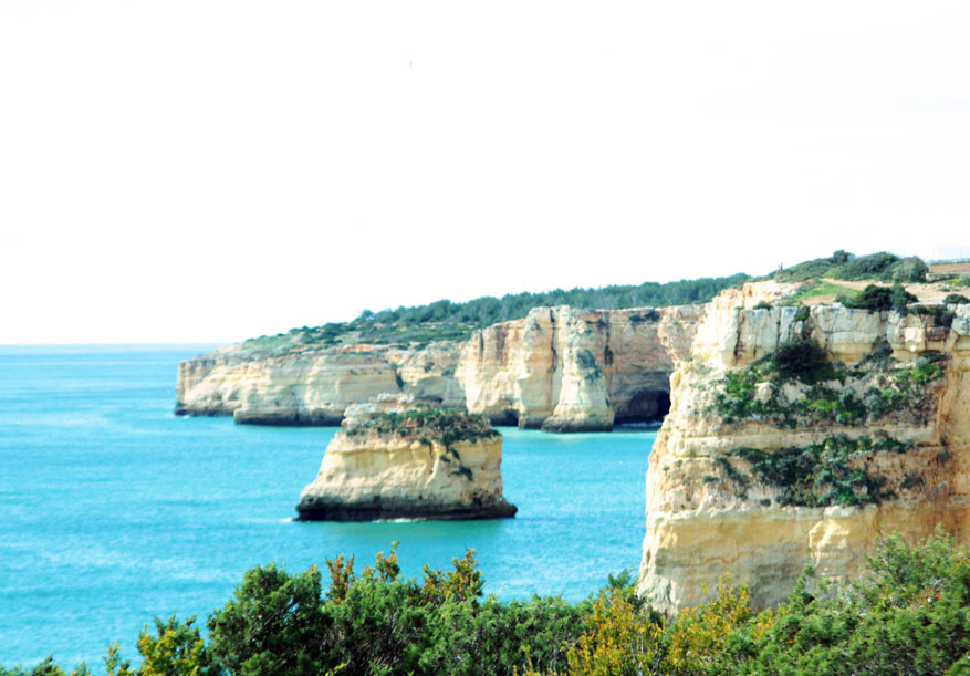 wandeling Nossa Senhora da Rocha Benagil Algarve