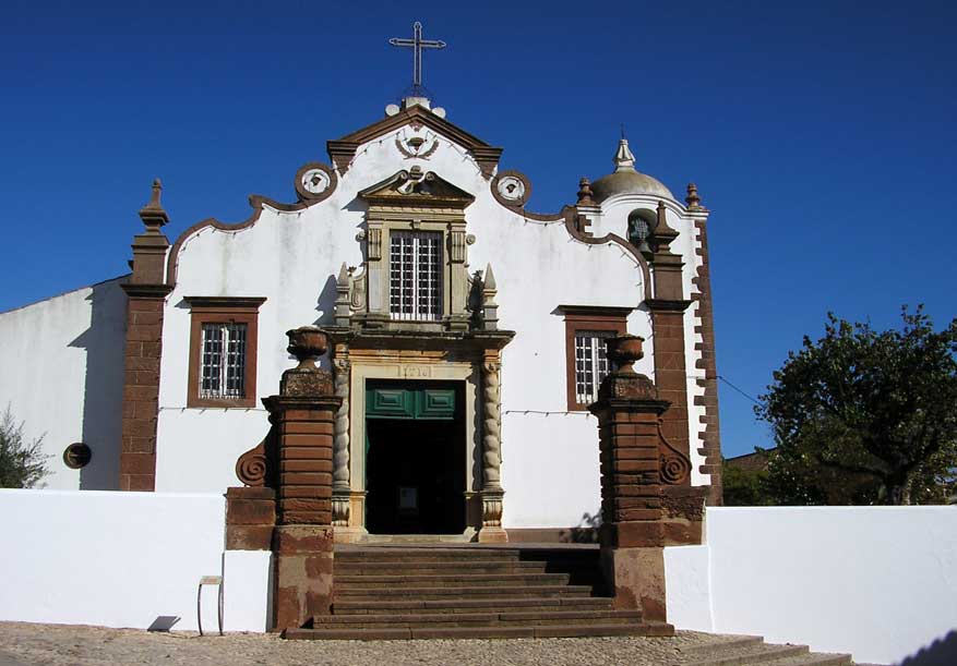 kerk in São Bartholomeu de Messines, Algarve