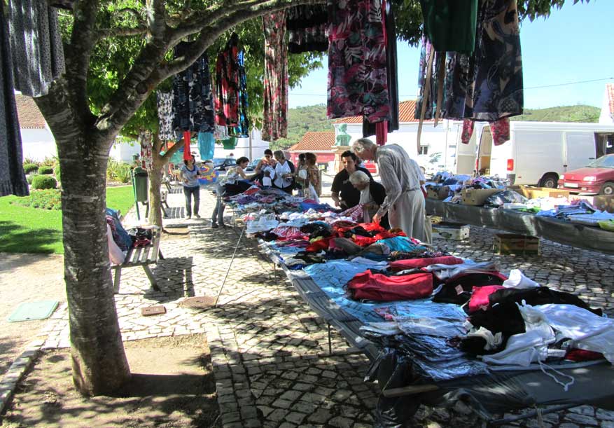 markt in São Marcos da Serra, Algarve